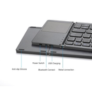 Teclado Bluetooth Plegable Compatible Con Celulares, Tablets, PC, Laptop