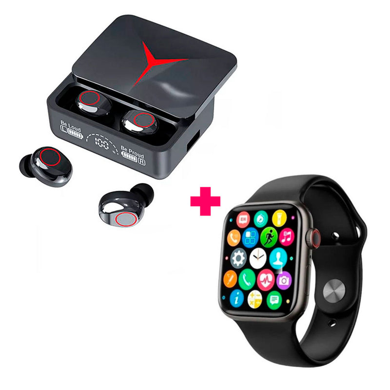 Smartwatch T900 PRO MAX L + Handsfree Gamer M90