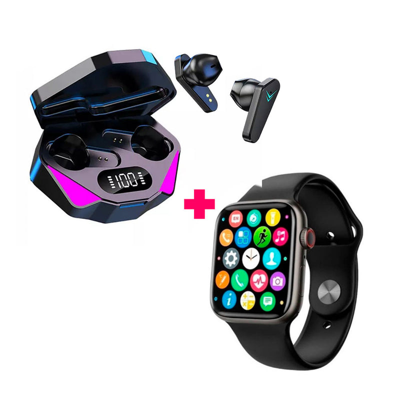 Smartwatch T900 PRO MAX L + Handsfree Gamer X15