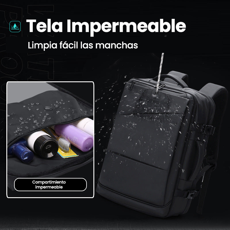 Mochila de Viaje Expandible Equipaje de Mano Laptop MOD16