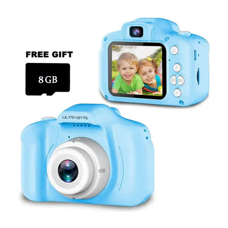 Camara Digital para Niños Ultrabyte con Memoria de 8GB Fotos y Videos