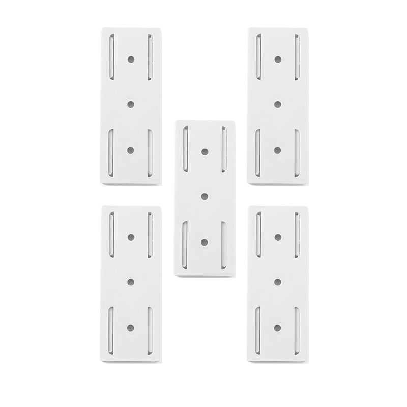Pack: 5 Soportes Autoadhesivos Para Enchufes Regletas