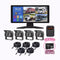 Kit 4 Camaras + Sirena para Camiones y Buses Incluye Monitor Tactil de 10,1 pulgadas + 128GB