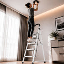 Escalera Plegable 5 Pasos Resistente Y Antideslizante Hasta 120KG