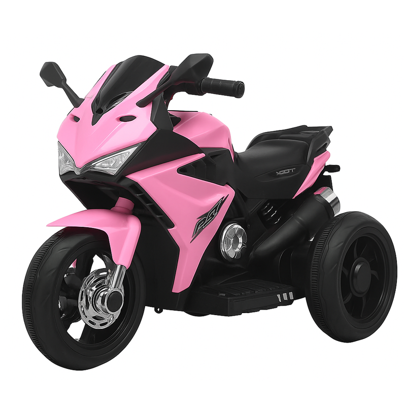Trimoto Electrica para Niños MT-888 + Luces Moto Carro