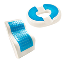 Cojin Picaron para Asiento + Respaldar Lumbar - Material Memory Foam con Gel Tech