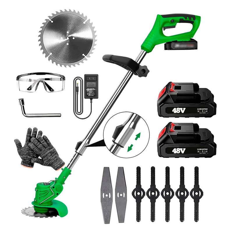 Cortadora De Cesped Gras Inalámbrica Podadora Desmalezadora