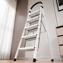 Escalera Plegable 5 Pasos Resistente Y Antideslizante Hasta 120KG
