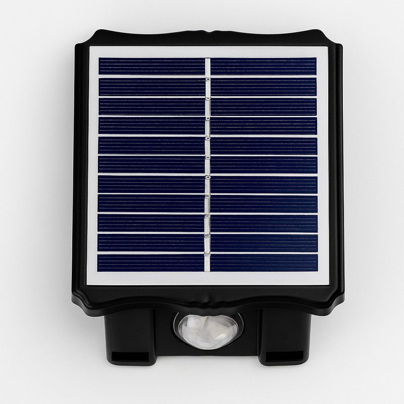 Lámpara solar de pared con proyección doble - Luz cálida (3000 K)