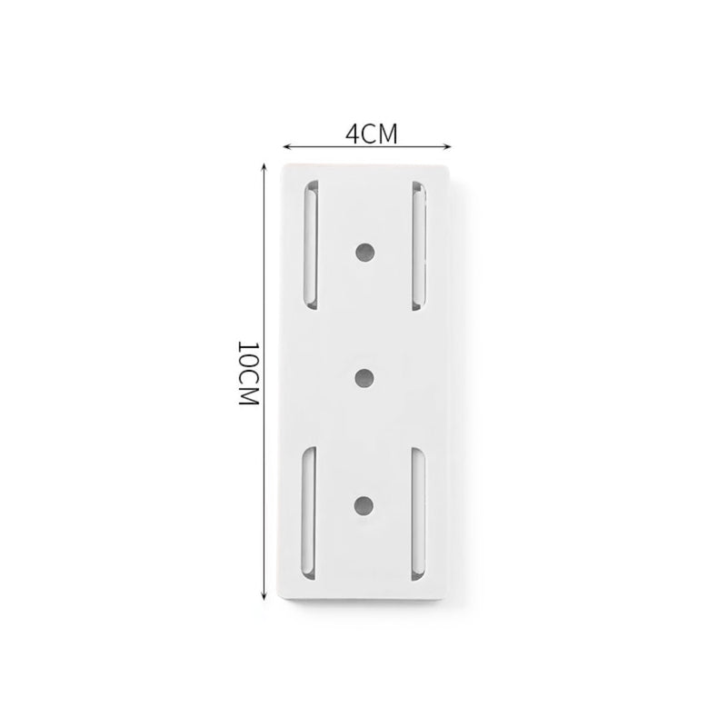Pack: 5 Soportes Autoadhesivos Para Enchufes Regletas