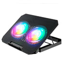 Cooler Ventilador para Laptop hasta 17" 6 Niveles 2 puerto USB N33-C-11