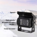 Kit 4 Camaras + Sirena para Camiones y Buses Incluye Monitor Tactil de 10,1 pulgadas + 128GB