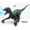 Dinosaurio Velociraptor Control Remoto Luz Sonido Humo Juguete