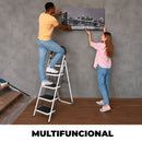 Escalera Plegable 5 Pasos Resistente Y Antideslizante Hasta 120KG