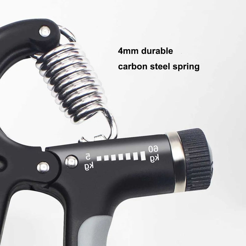 Hand Grips Mancuerna Ejercita Manos Antebrazos Con Regulador Y Contador