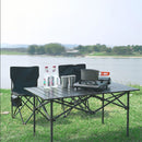 Mesa Plegable Camping Playa 95x55x50 cm