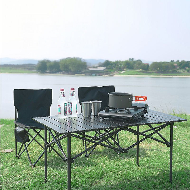 Mesa Plegable Camping Playa 95x55x50 cm