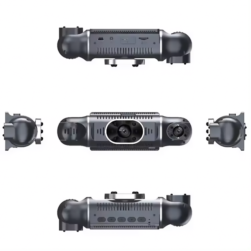 Camara Para Auto FULL HD WIFI Triple Lente + Reversa - 1080p Dash Cam Grabadora de Video Camioneta