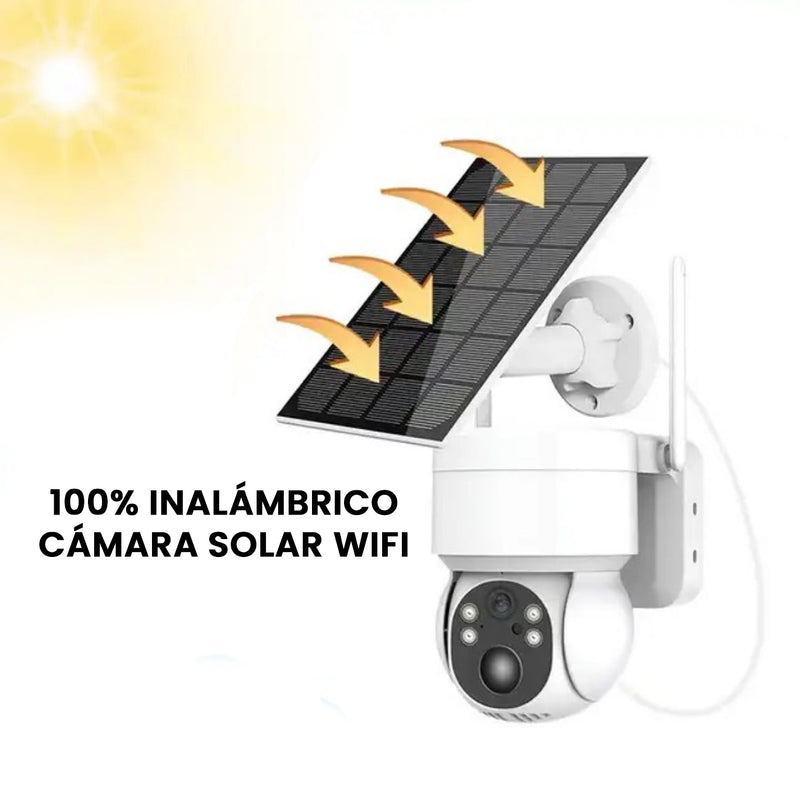 2 unids Camara Ip Solar WIFI Bateria Recargable