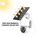Camara Ip Solar 360º Bateria Recargable Wifi Full Hd Exterior
