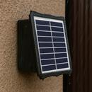 Lámpara solar de pared con proyección doble - Luz cálida (3000 K)