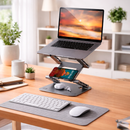 Soporte para Laptop hasta 17.3 Acero Carbonado