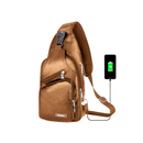 Mochila Pechera Morral Impermeable Con puerto USB Canguro MOD2