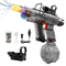 Pistola De Agua Recargable Uzi Luces Rgb Electrica Juguete