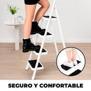 Escalera Plegable 5 Pasos Resistente Y Antideslizante Hasta 120KG