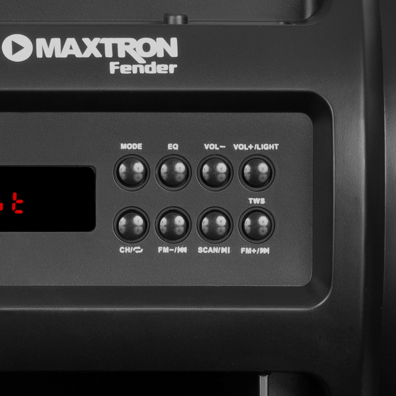 Parlante Bluetooth Maxtron MX215BT Con Bocina de 4” Bateria Interna