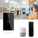 Interruptor de Pared WiFi  1 Toma - Sin Neutro - Incluye Capacitor - Alexa y Google