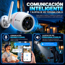 Camara IP Wifi Ezviz H3C 2k 360° Audio Bidireccional Zoom Alexa Seguridad Exterior