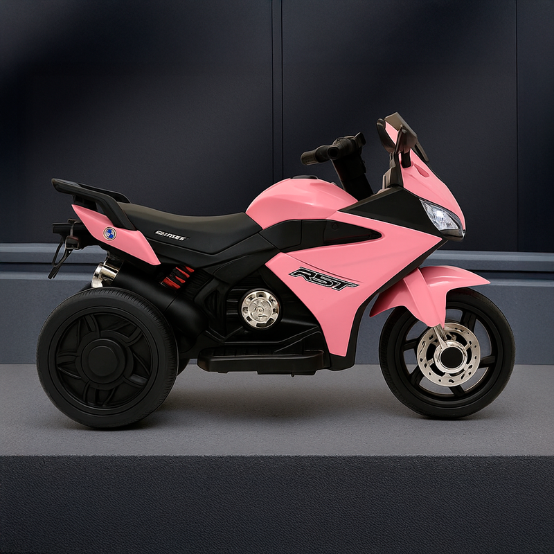 Trimoto Electrica para Niños MT-888 + Luces Moto Carro