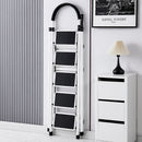 Escalera Plegable 5 Pasos Resistente Y Antideslizante Hasta 120KG