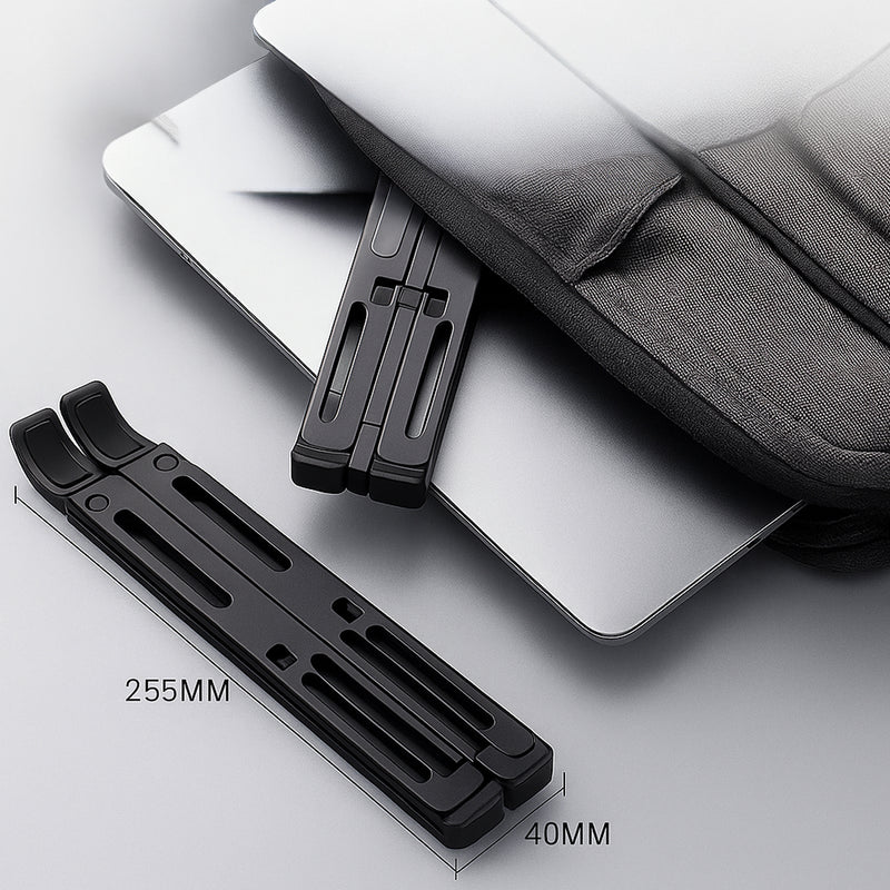 Soporte Aluminio Plegable Para Laptop - Macbook Regulable