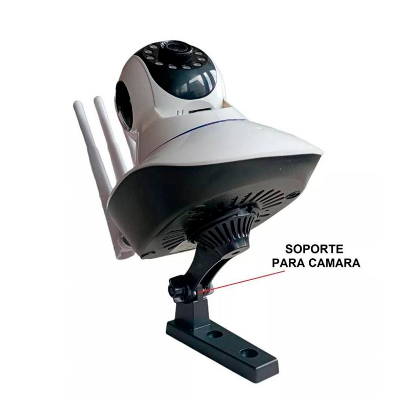Camara IP Robotica Seguridad 3 Antenas 1080p WIFI Vision Nocturna | Oechsle