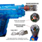 Pistola De Agua Recargable Uzi Luces Rgb Electrica Juguete
