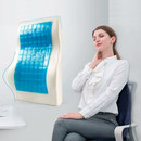 Cojin Picaron para Asiento + Respaldar Lumbar - Material Memory Foam con Gel Tech