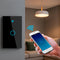 Interruptor de Pared WiFi  1 Toma - Sin Neutro - Incluye Capacitor - Alexa y Google