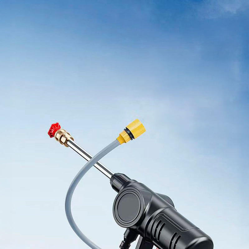 Pistola de Agua  Inalambrica - Hidrolavadora para Auto o Camioneta con Batería Recargable 48V Reales