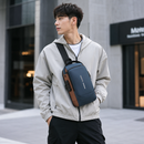 Mochila Antirrobo - Pechera Morral con Clave Impermeable Con puerto USB