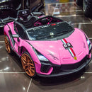 Carro Electrico para Niñas XGZ7188L + Parlante Bluetooth + Control Remoto