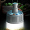 Foco Lampara Luz Led Recargable Solar Usb Portatil Exterior Colgable