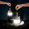 Foco Lampara Luz Led Recargable Solar Usb Portatil Exterior Colgable