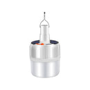 Foco Lampara Luz Led Recargable Solar Usb Portatil Exterior Colgable