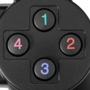 Mando dual USB Cybertel G212U-b  Para Computadora o Laptop
