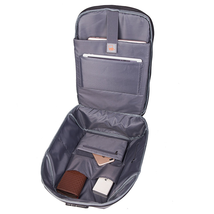 Mochila Anti robo ULTRABYTE MOD2 Para Laptop con Puerto De Carga Usb, Puerto para Audifonos 3,5mm y Candado