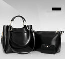 Cartera Curren MOD9 Cuero Sintético Set de 3 Unidades