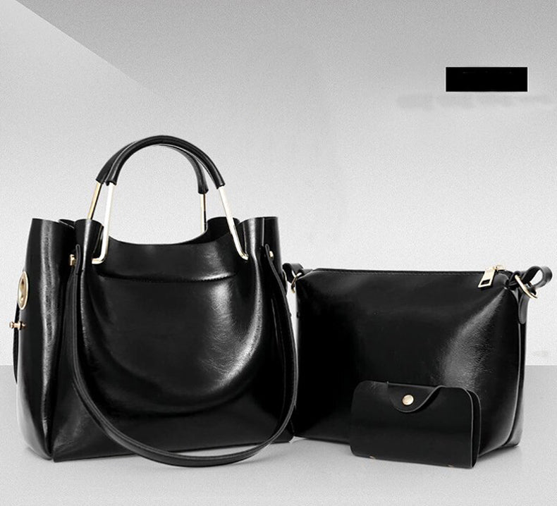 Cartera Curren MOD9 Cuero Sintético Set de 3 Unidades
