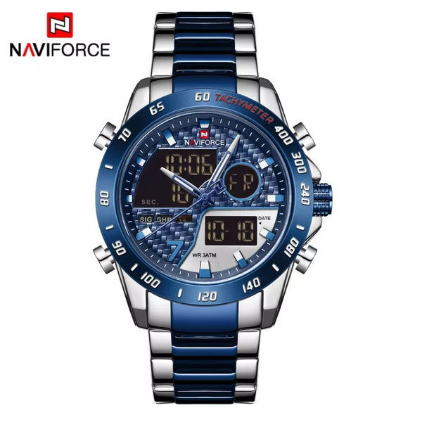 Reloj Naviforce NF9171 Analógico y Digital de Acero